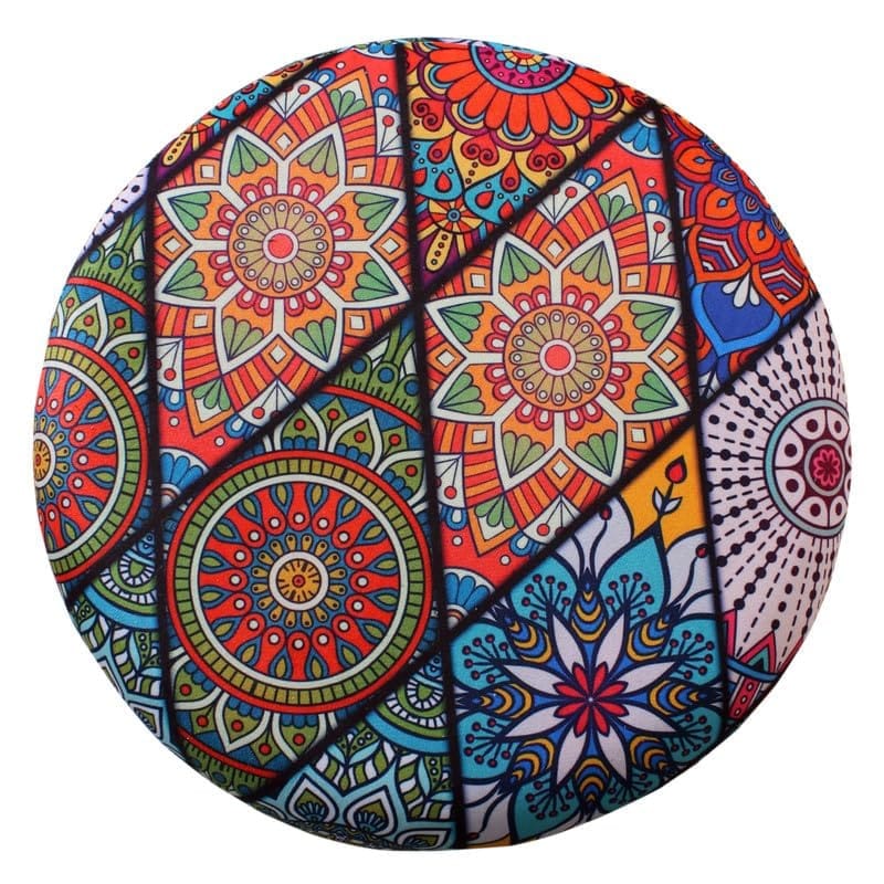 ShadowKart Ottoman Pouffes Stool for Living Room Sitting Bench Furniture Footrest Seat Pouf Puffy Foam Stool Foot Stool for Office Home Decor, 16x16x18 Inches