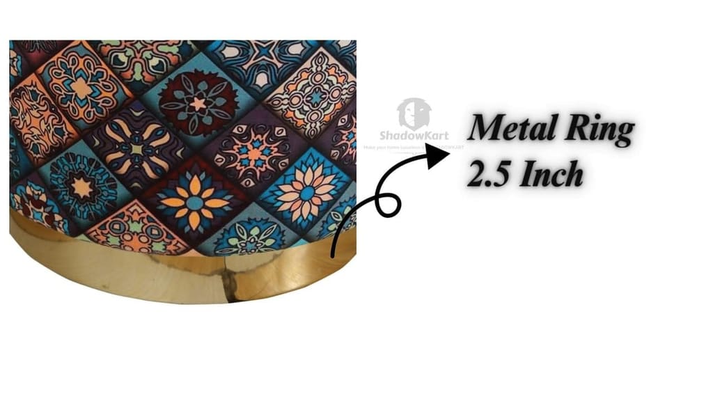 ShadowKart Ottoman Pouffes Stool for Living Room Sitting Bench Furniture Footrest Seat Pouf Puffy Foam Stool Foot Stool for Office Home Decor, 16x16x18 Inches