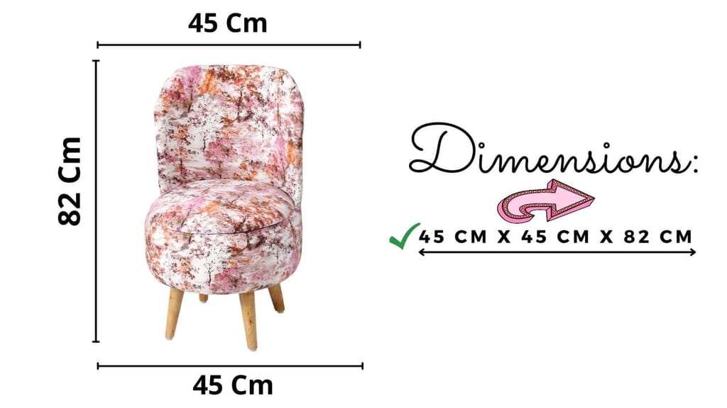 Shadowkart Ottoman Pouffes Sitting Mudda Puffy Stool for Living Room Dressing Table Pouf Round Footstool for Home Decor, Printed,16x16x17 Inch