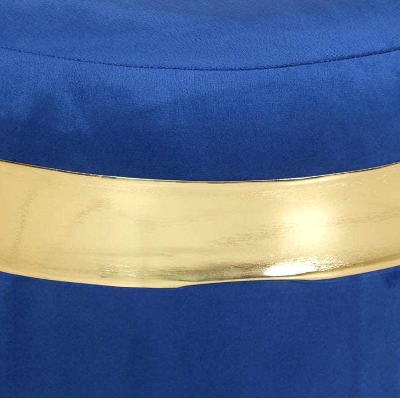 Shadowkart Pouffes Sitting Stool for Living Room, Mudda Puffy Wooden Ottoman Stools, Pouffe Footstool for Home Decoration Mudda for Dressing & Makeup Table, 16x18 Inch