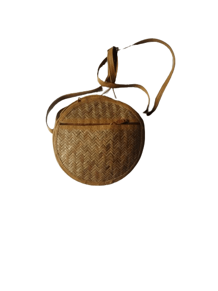 SNIFF AND HERBS Bamboo Bag Handmade Women's Sling Bag. - Handbags | Buy online on ZillyBuy