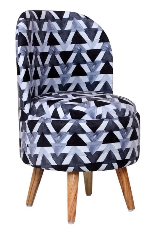 ShadowKart Ottoman Pouffes Sitting Mudda Puffy Stool for Living Room Dressing Table Pouf Round Footstool for Home Decor, Printed,18x18x32 Inch