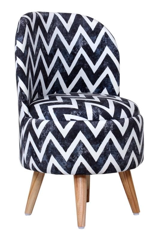 ShadowKart Ottoman Pouffes Sitting Mudda Puffy Stool for Living Room Dressing Table Pouf Round Footstool for Home Decor, Printed,18x18x32 Inch