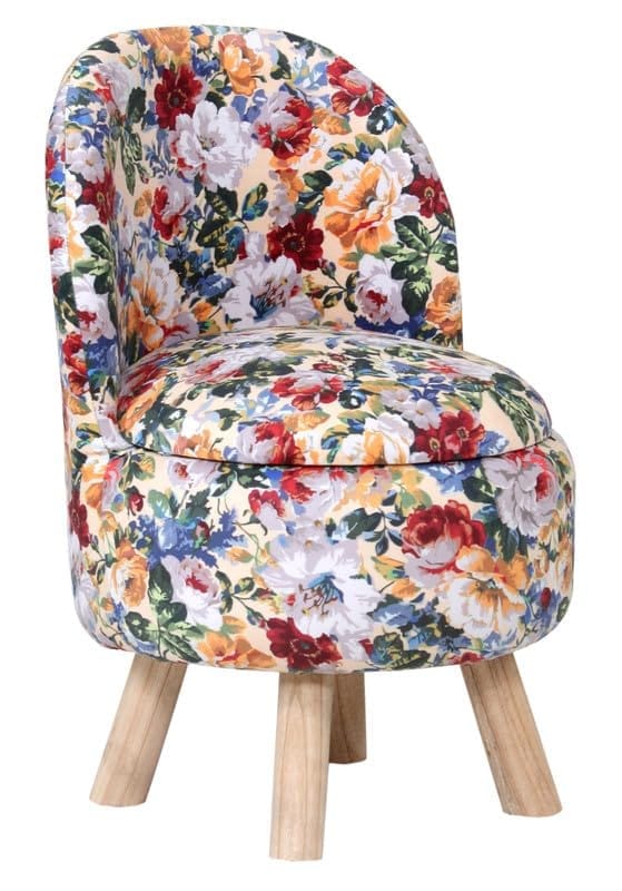 ShadowKart Ottoman Kids pouffe Stool for Small Baby Chair Study Stool for Kids Playing Products for Little Baby Stepstool Dining Chair stools for Feeding Kids Cartoon Bedroom Chair, Combo 26/11 Inch