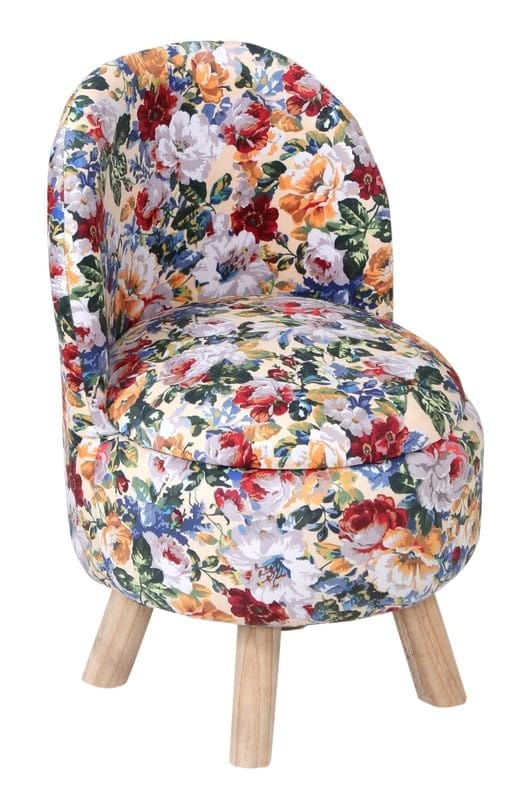 ShadowKart Ottoman Kids pouffe Stool for Small Baby Chair Study Stool for Kids Playing Products for Little Baby Stepstool Dining Chair stools for Feeding Kids Cartoon Bedroom Chair, Combo 26/11 Inch