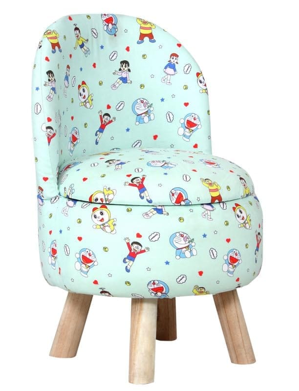 ShadowKart Ottoman Kids pouffe Stool for Small Baby Chair Study Stool for Kids Playing Products for Little Baby Stepstool Dining Chair stools for Feeding Kids Cartoon Bedroom Chair, Combo 26/11 Inch