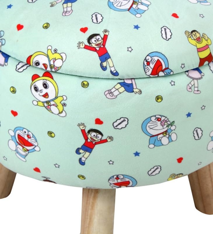 ShadowKart Ottoman Kids pouffe Stool for Small Baby Chair Study Stool for Kids Playing Products for Little Baby Stepstool Dining Chair stools for Feeding Kids Cartoon Bedroom Chair, Combo 26/11 Inch