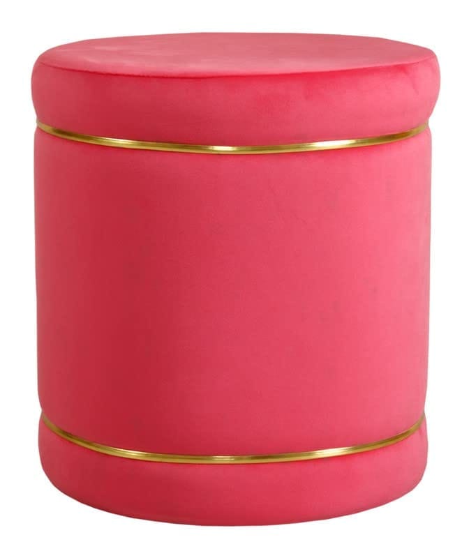 Shadowkart Pouffes Sitting Stool for Living Room, Mudda Puffy Wooden Ottoman Stools, Pouffe Footstool, Pouf for Office Home Decoration & Dressing Table, 16x16x18 Inch