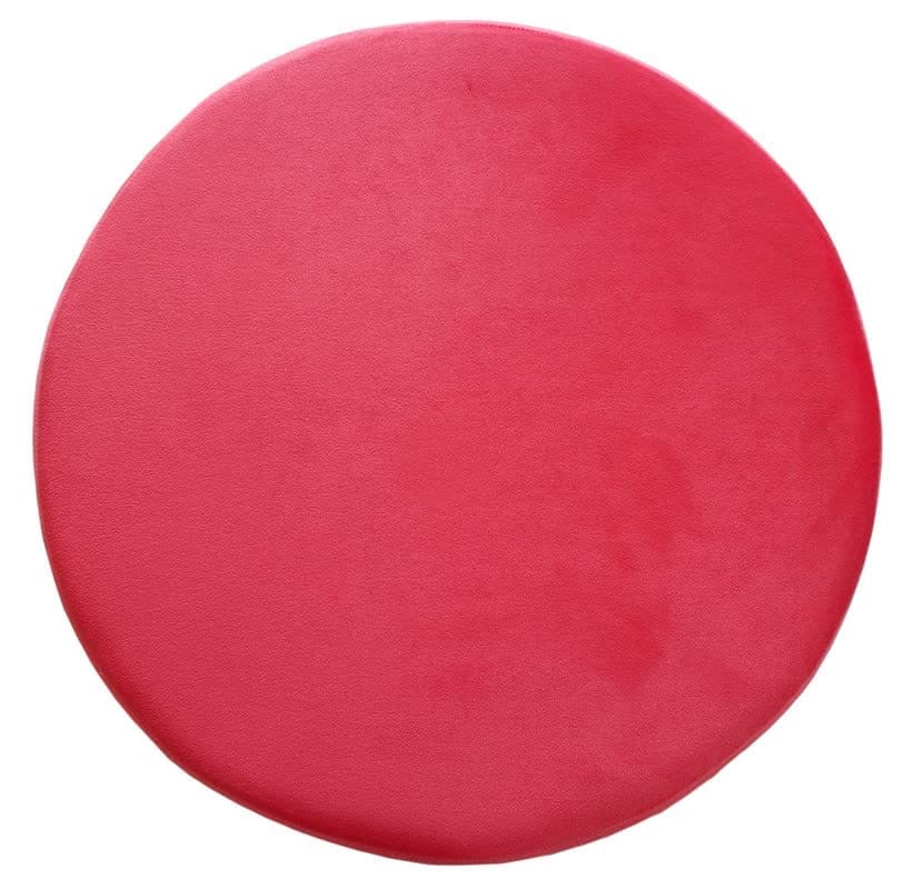 Shadowkart Pouffes Sitting Stool for Living Room, Mudda Puffy Wooden Ottoman Stools, Pouffe Footstool, Pouf for Office Home Decoration & Dressing Table, 16x16x18 Inch