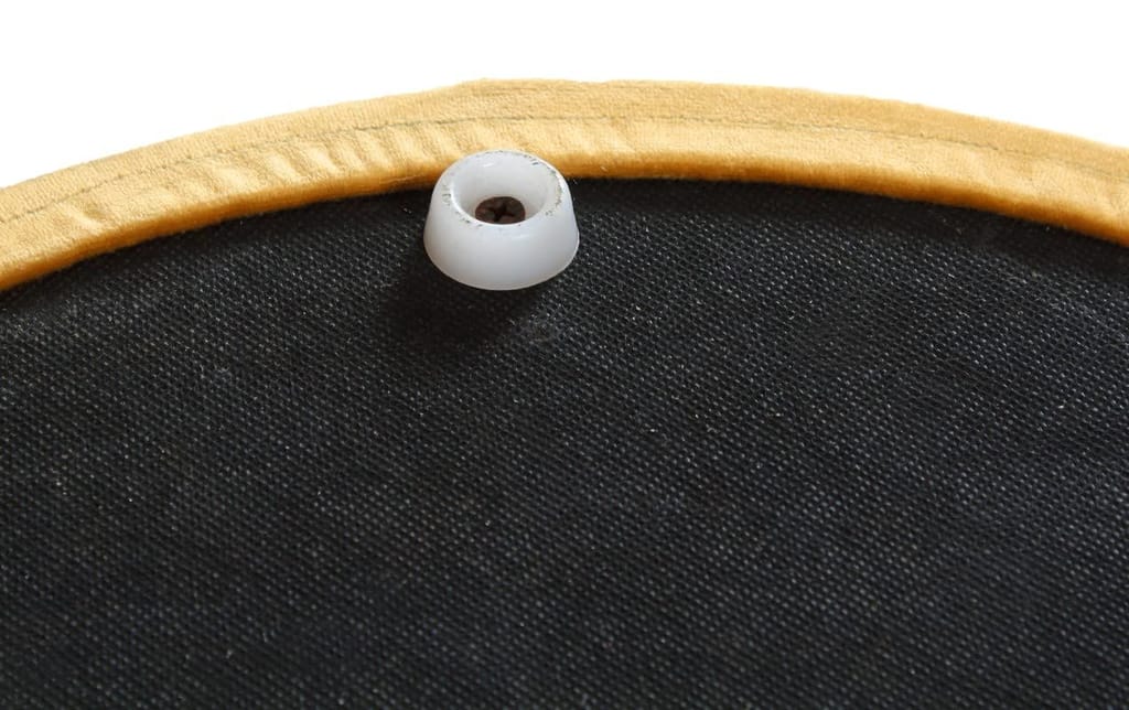 Shadowkart Pouffes Sitting Stool for Living Room, Mudda Puffy Wooden Ottoman Stools, Pouffe Footstool, Pouf for Office Home Decoration & Dressing Table, 16x16x18 Inch