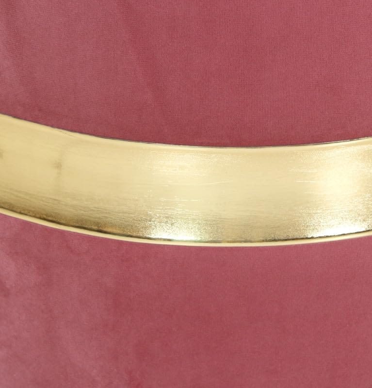 Shadowkart Pouffes Sitting Stool for Living Room, Make up Table Mudda Puffy Wooden Ottoman Stools, Pouffe Footstool for Room Decoration & Dressing Table, 16x16x18 Inch