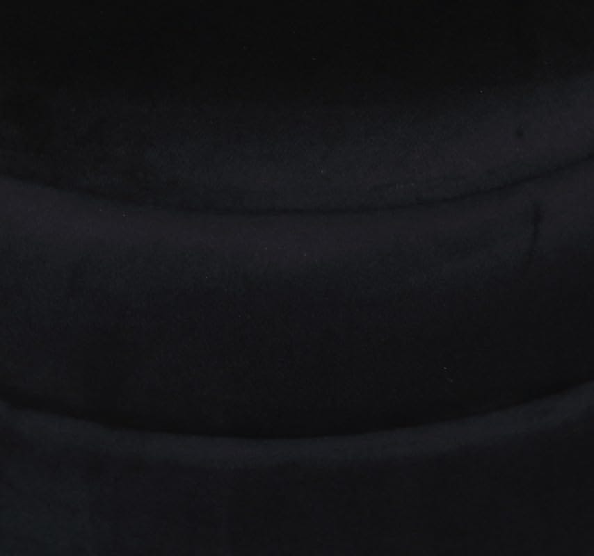 Shadowkart Pouffes Sitting Stool for Living Room, Mudda Make up Table Puffy Wooden Ottoman Stools, Pouffe Footstool for Room Decoration & Dressing Table, 16x16x18 Inch