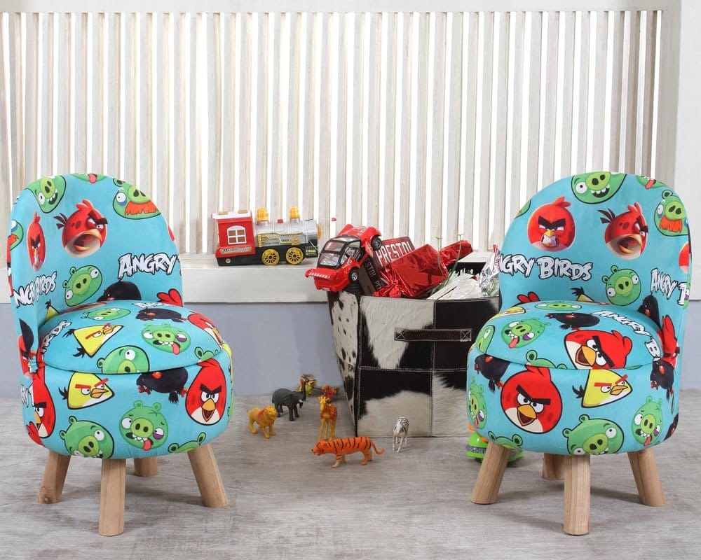 Shadowkart Ottoman Kids pouffe Stool for Small Baby Chair Study