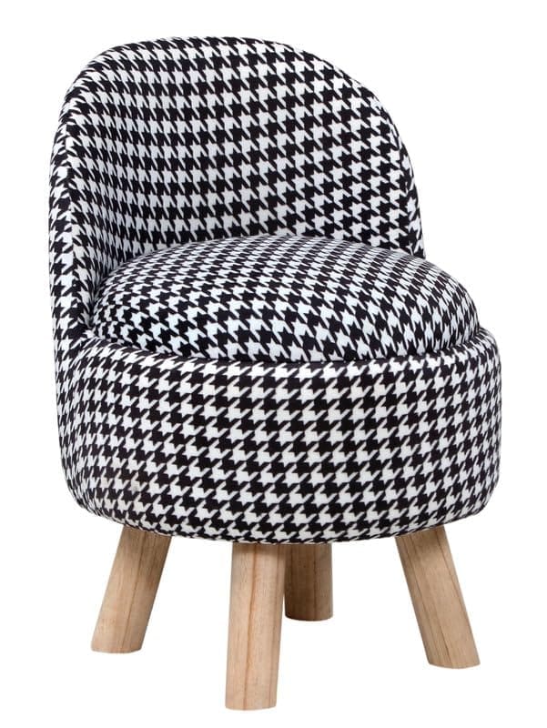 Shadowkart Ottoman Kids pouffe Stool for Small Baby Chair Study Stool for Kids Playing Products Little Baby Dining Chair for Feeding Kids Cartoon Bedroom Chair,14x14x26 Inch, Combo Chair