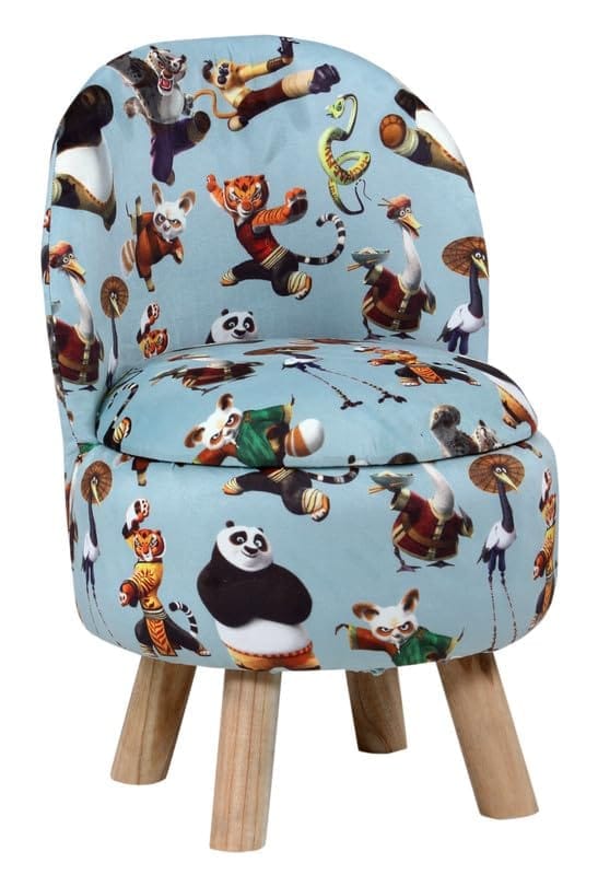 Shadowkart Ottoman Kids pouffe Stool for Small Baby Chair Study Stool for Kids Playing Products Little Baby Dining Chair for Feeding Kids Cartoon Bedroom Chair,14x14x26 Inch, Combo Chair