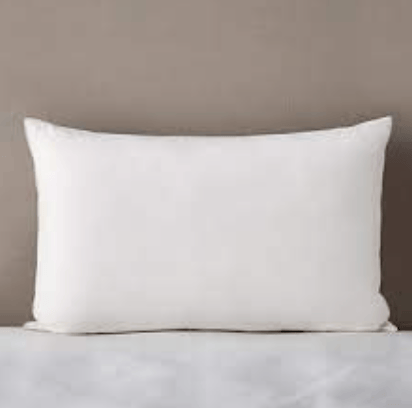 EASTTARDOMM Polyester Fibre Solid Sleeping Pillow Pack of 1 | White | Size – 16 x 26 Inches |
