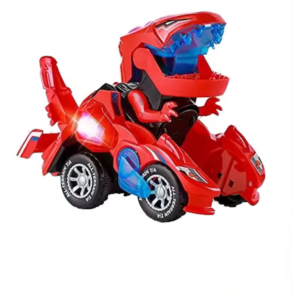 KTRS ENTERPRISE Dinosaur Transforming Car, Car, Toy, Dinosaur, Transforming Robot, Electric Robot, Transformation LED Transformation Car, Auto Transformation, Light Sing - Toys and Games | Buy online on ZillyBuy