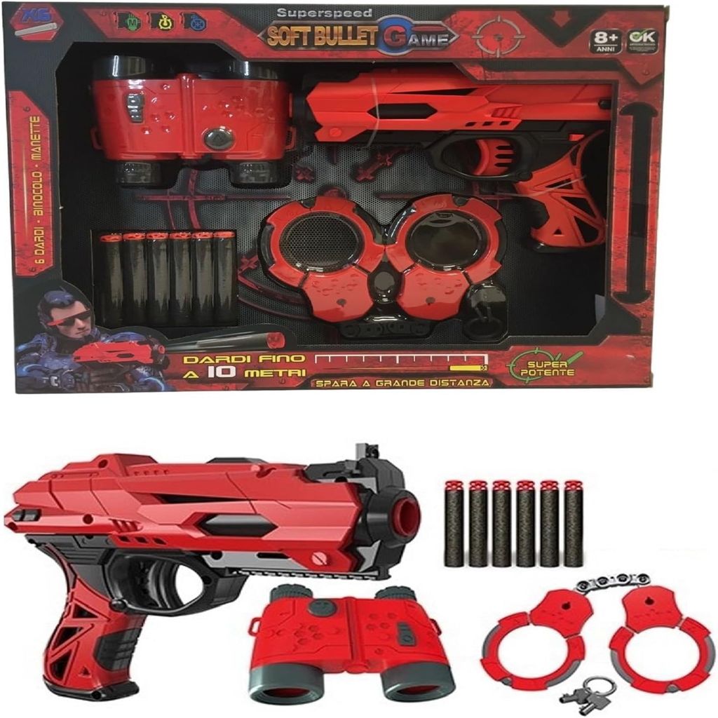 KTRS ENTERPRISE bullet guns safe Shooting Game Red toys Hand Shot Blaster Dart Foam Mini Pistol Air Gun Weapons Toys - Toys and Games | Buy online on ZillyBuy