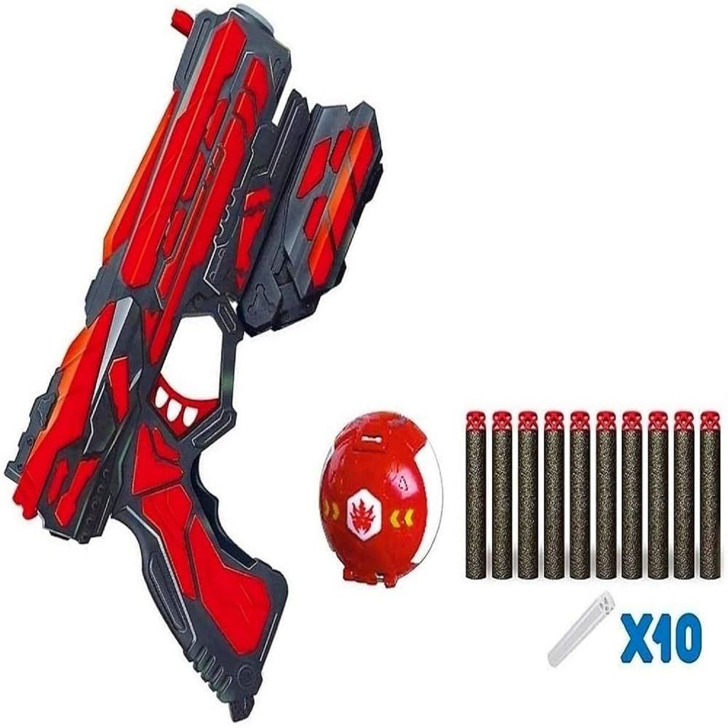 KTRS ENTERPRISE Blaster Soft Bullet Gun Toy Safe and Long Range with 6 Soft Foam Bullets for Kids - Toys and Games | Buy online on ZillyBuy