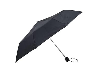K C Paul & Sons Since 1942 Raj 3 Fold Black Umbrella Combo (Set of 2)