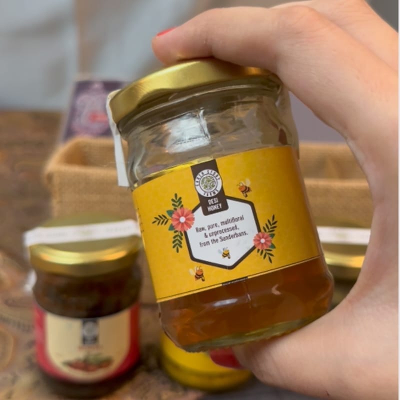 ESF Divine Indulgence Mini Edit Box | 4 packs | 100 g each | Kasundi | Honey | Pickle | Mukhwaas