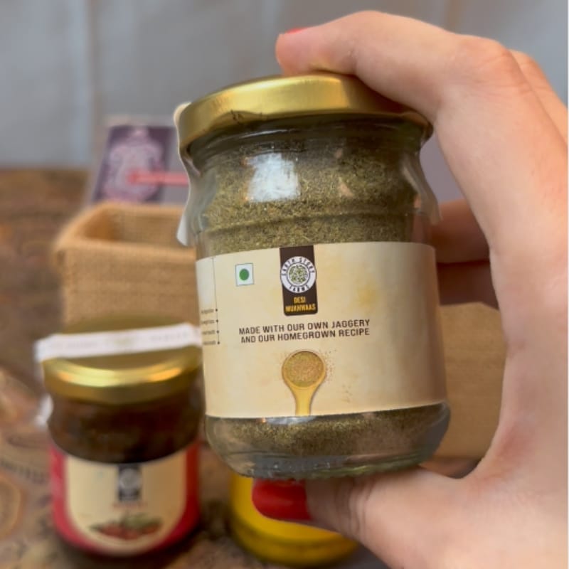 ESF Divine Indulgence Mini Edit Box | 4 packs | 100 g each | Kasundi | Honey | Pickle | Mukhwaas