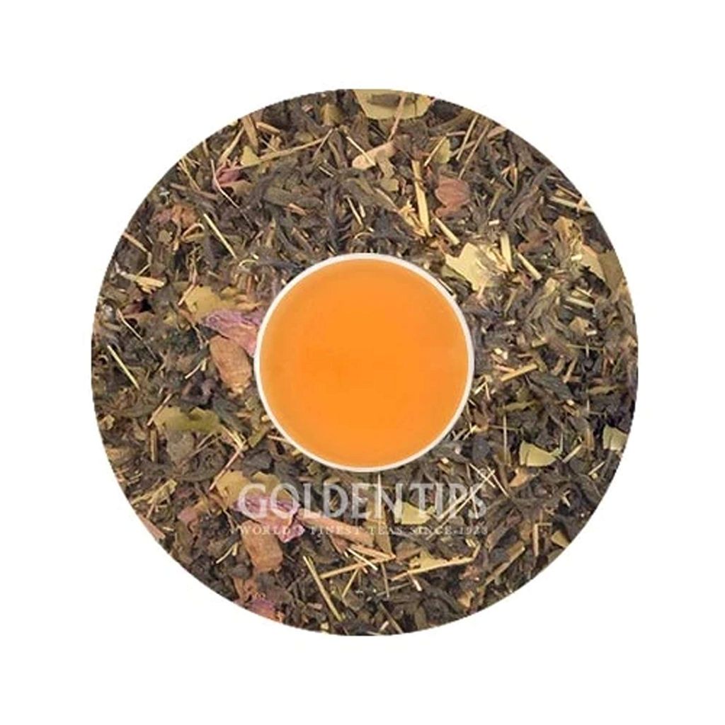 Golden Tips TEA | Rose Herb Green Tea