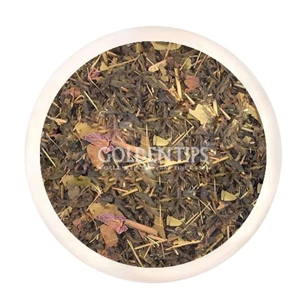 Golden Tips TEA | Rose Herb Green Tea