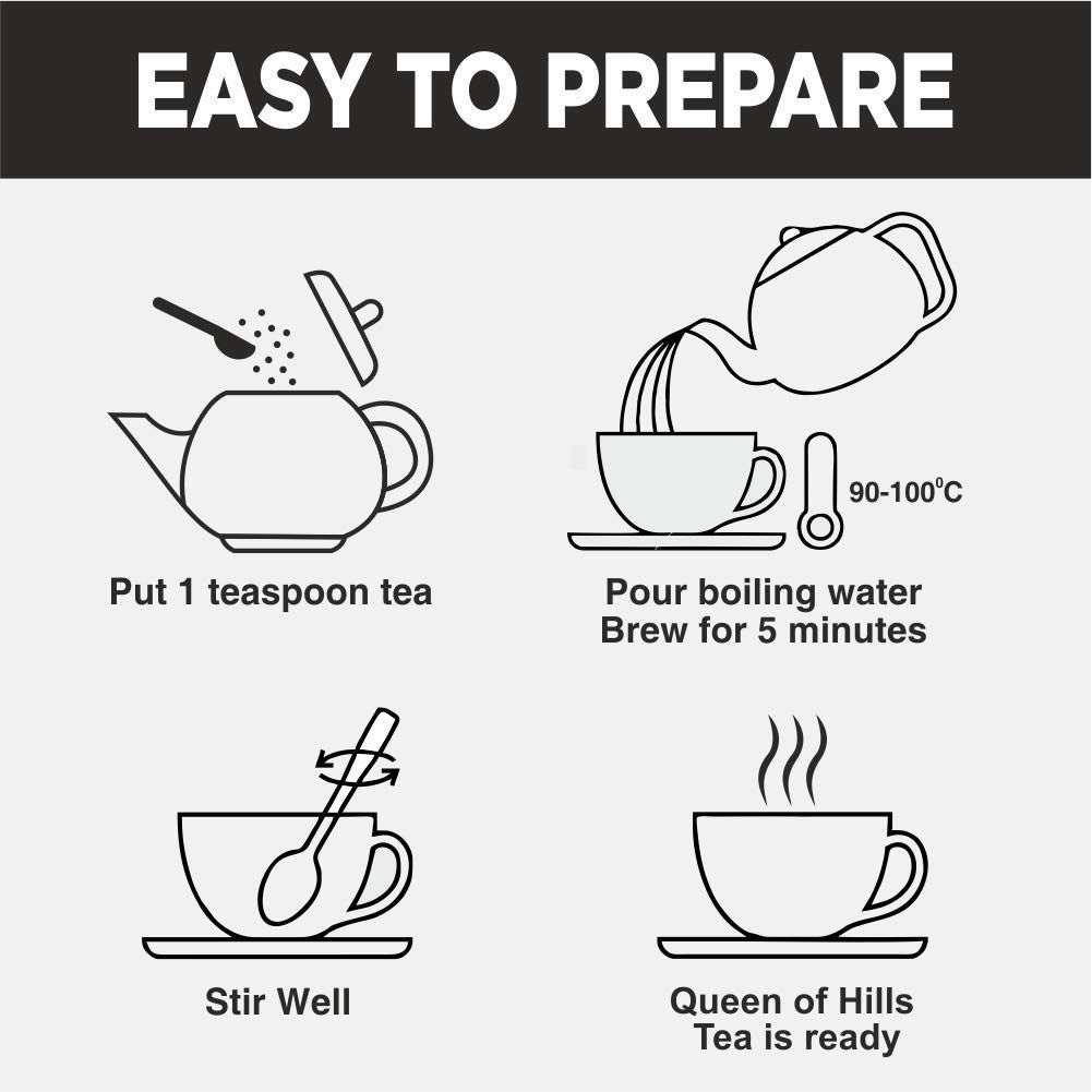 Golden Tips TEA | Queen of Hills Premium Darjeeling Tea