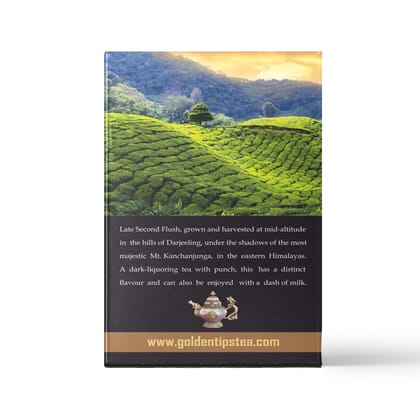 Golden Tips Summer Boost Second Flush Darjeeling Black Tea (8.81oz - 250 gm - 125 Cups)