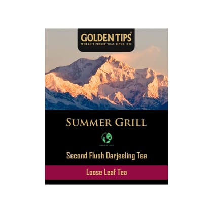 Golden Tips Summer Grill Second Flush Darjeeling Black Tea ( 8.81oz - 250 gm - 125 Cups )