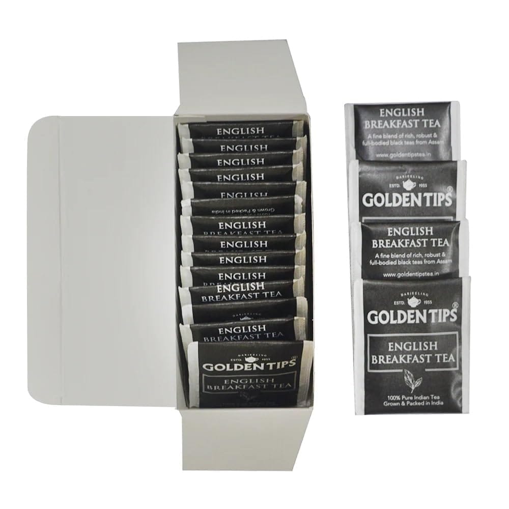 Golden Tips Classic Blend English Breakfast Teabags (200g, 100 Cups)