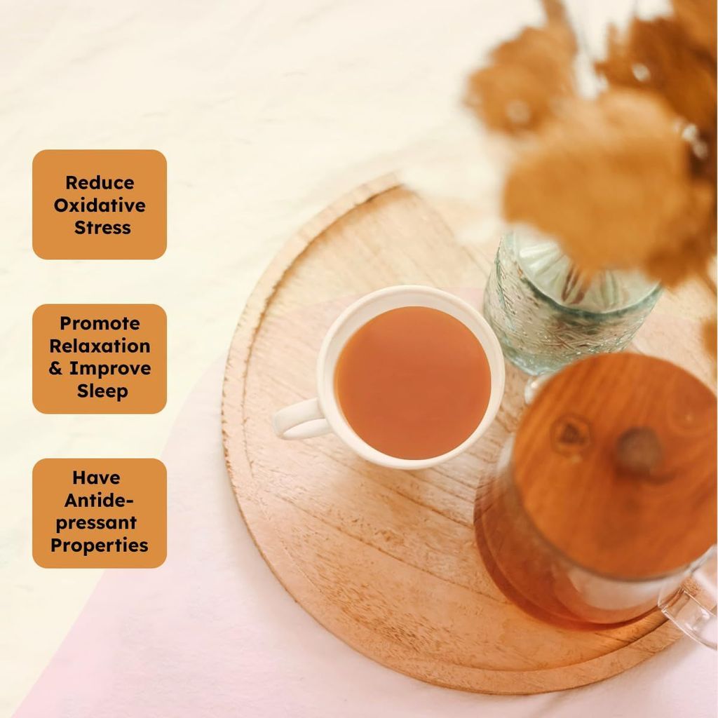 Golden Tips Saffron Cardamom Exotic Robust CTC Chai 250 Gram