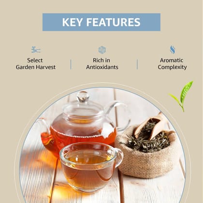 Golden Tips Full Leaf Pyramid Oolong Tea (20 Bags, 40 Gram)