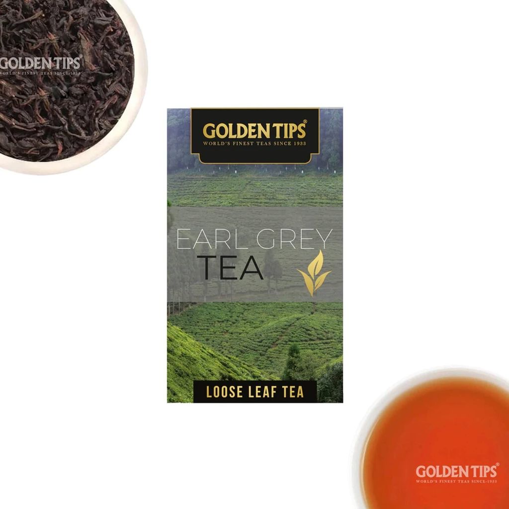 Golden Tips Earl Grey Loose Leaves Black Tea (100 gm - 50 cups)