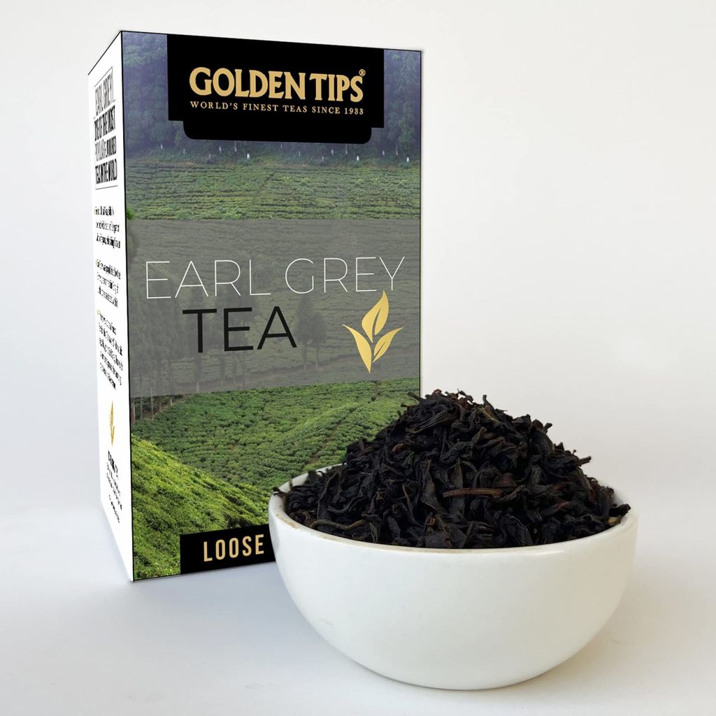Golden Tips Earl Grey Loose Leaves Black Tea (100 gm - 50 cups)