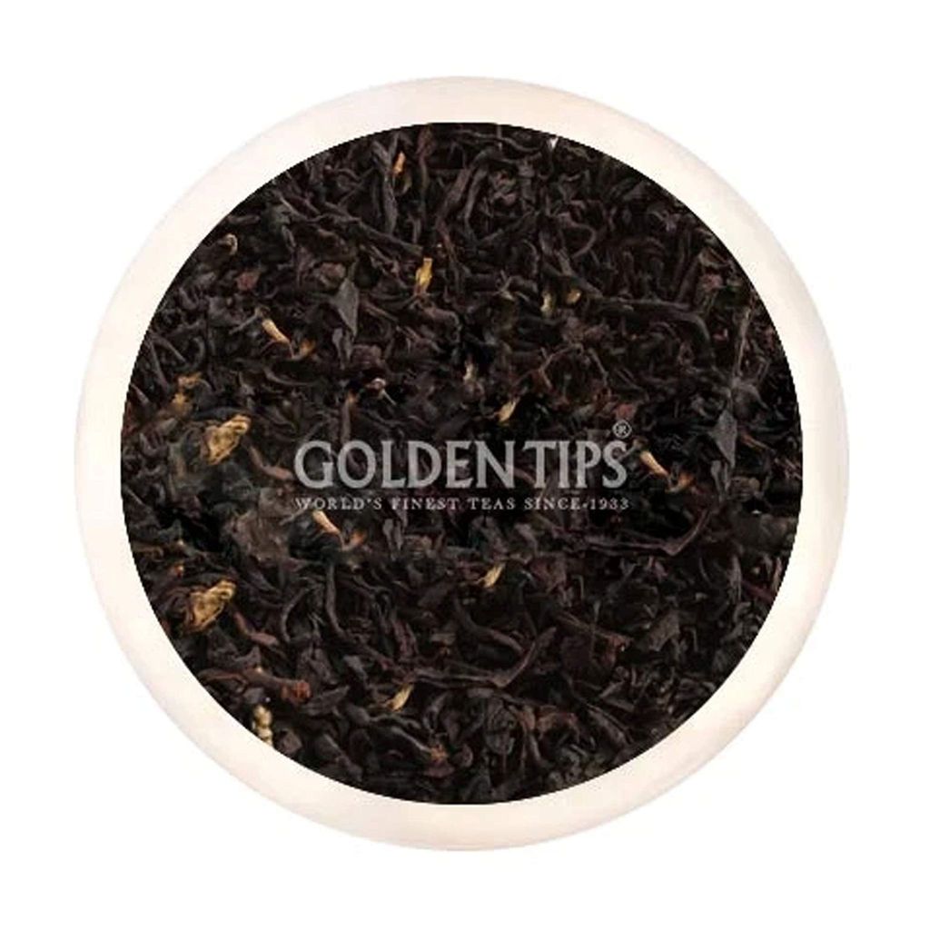 Golden Tips Vanilla Flavour Loose Leaves Black Tea Tin Can (100 Gram , 50 cups)