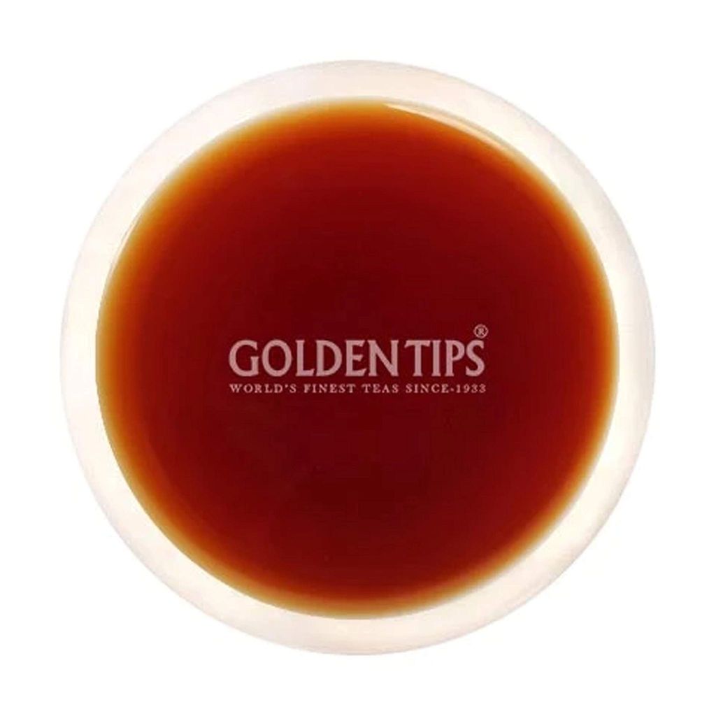 Golden Tips Healthy/Natural and Organic Loose Leaves Lemon Flavour Black Tea Tin Can (100 Gram, 50 Cups)