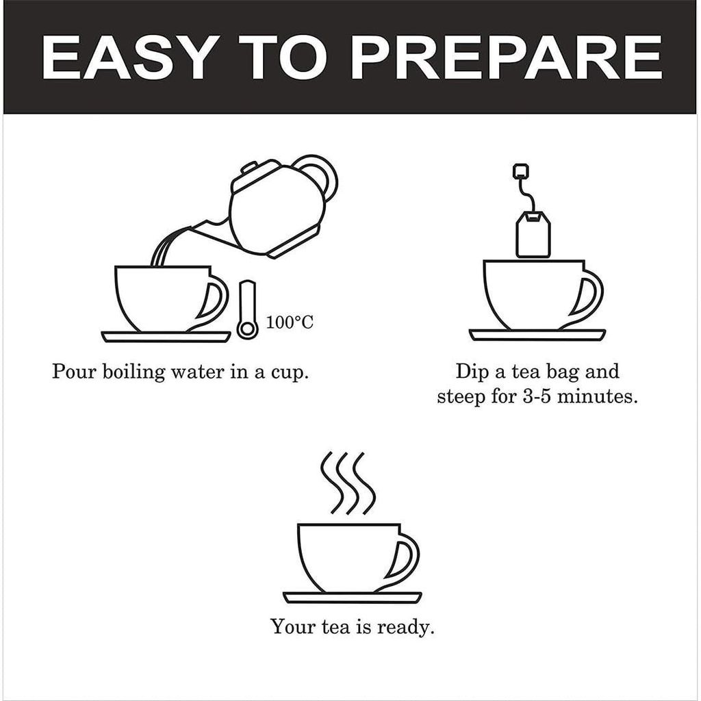 Golden Tips English Breakfast Assam Black Tea (100 Gram, 50 cups)