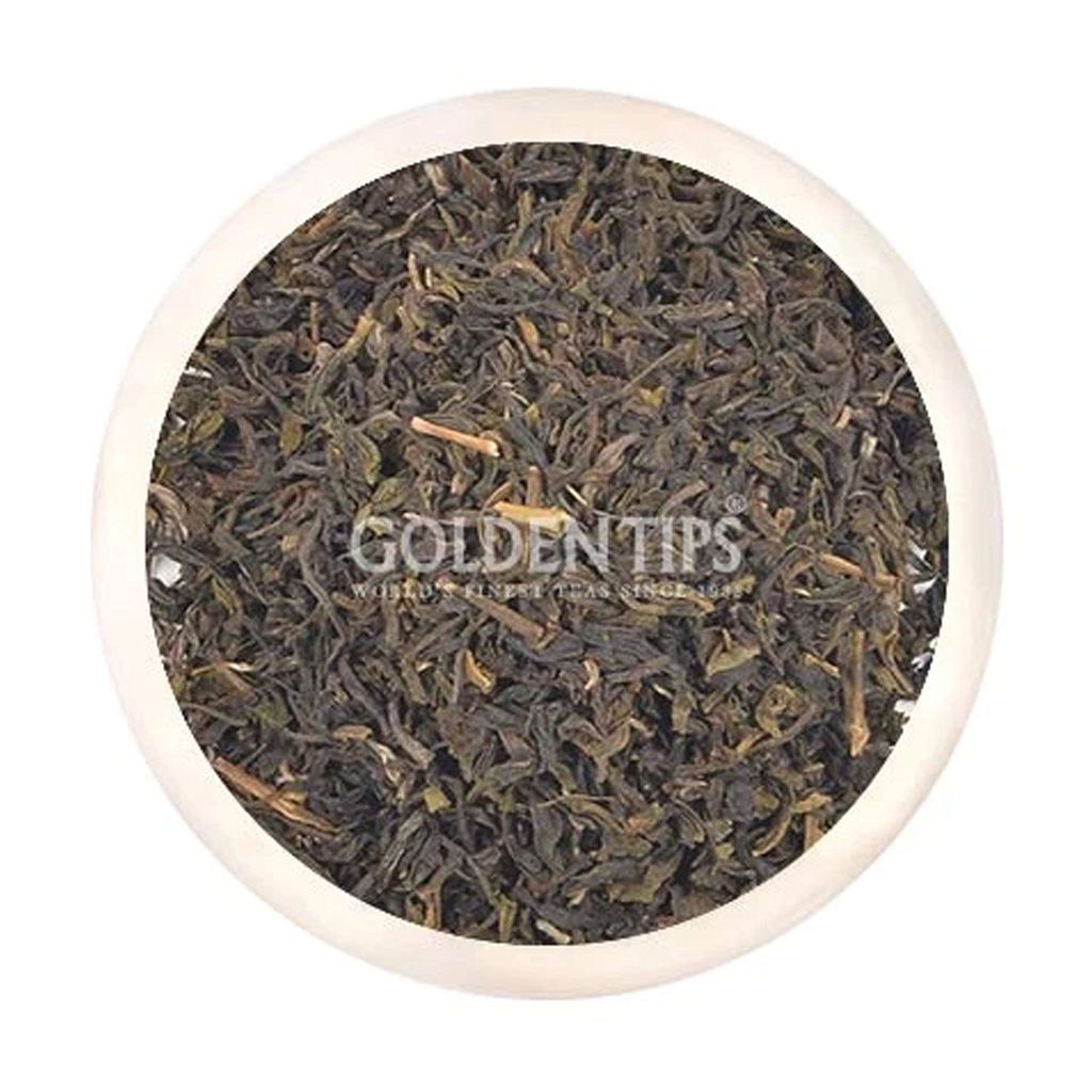 Golden Tips Darjeeling Green Tea Loose Leaves Brocade Bag (200 Gram , 100 cups)