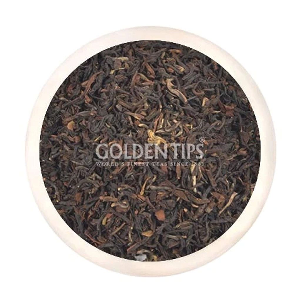 Golden Tips Orange Pekoe Loose Leaves Black Tea Brocade Bag (200 Gram , 100 cups)