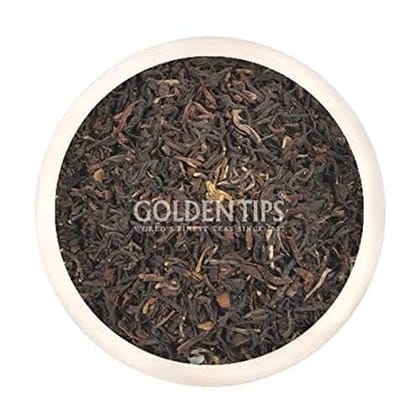 Golden Tips Darjeeling Orange Pekoe Loose-Leaf Black Tea, Premium Himalayan Single-Origin Tea, Handpicked & Expertly Processed for Rich Aroma & Flavor,Fresh &, (500 gram- 250 Cups)