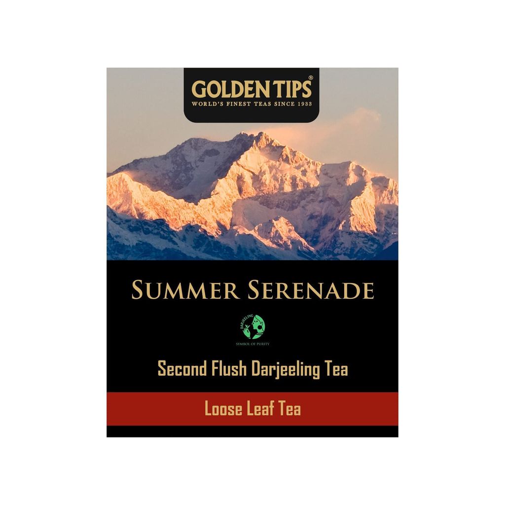 Golden Tips Summer Serenade Second Flush Darjeeling Black Tea (8.81oz - 250 gm - 125 Cups)