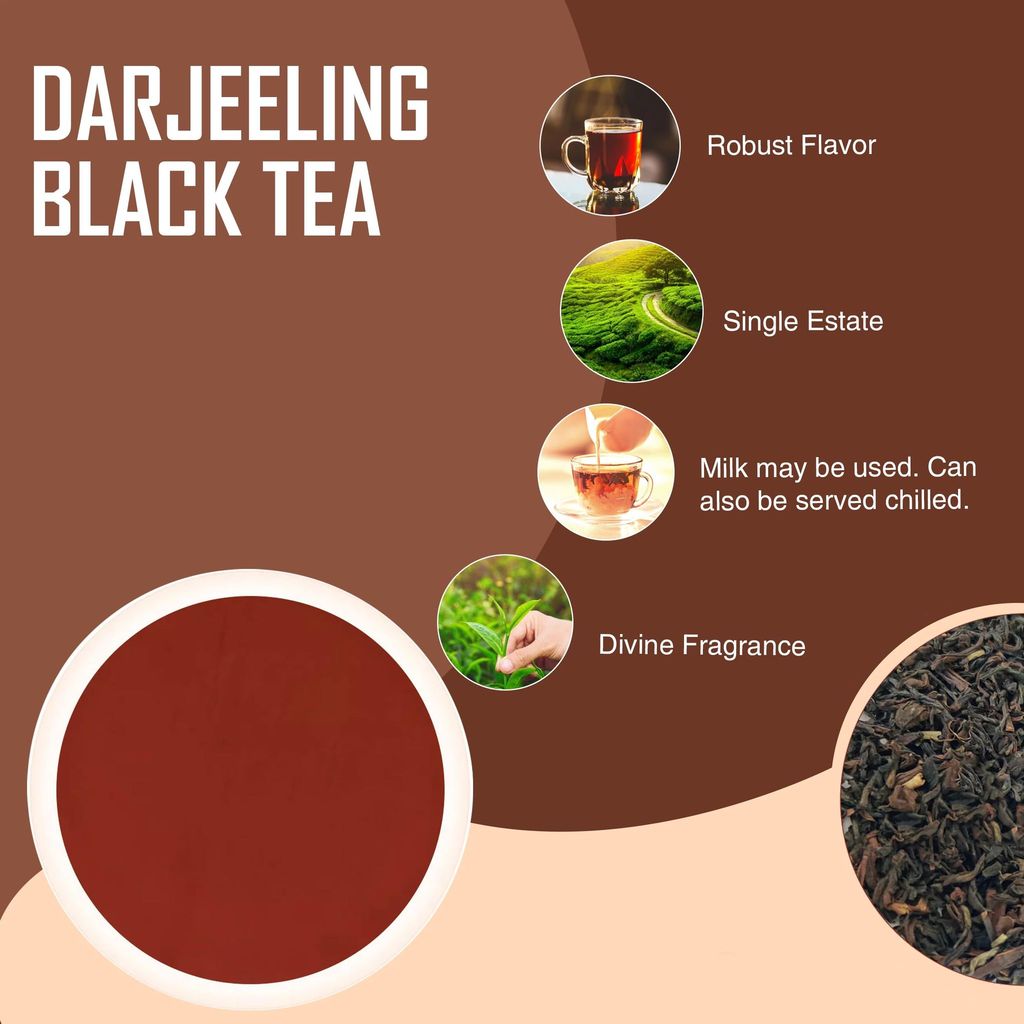 Golden Tips Summer Serenade Second Flush Darjeeling Black Tea (8.81oz - 250 gm - 125 Cups)