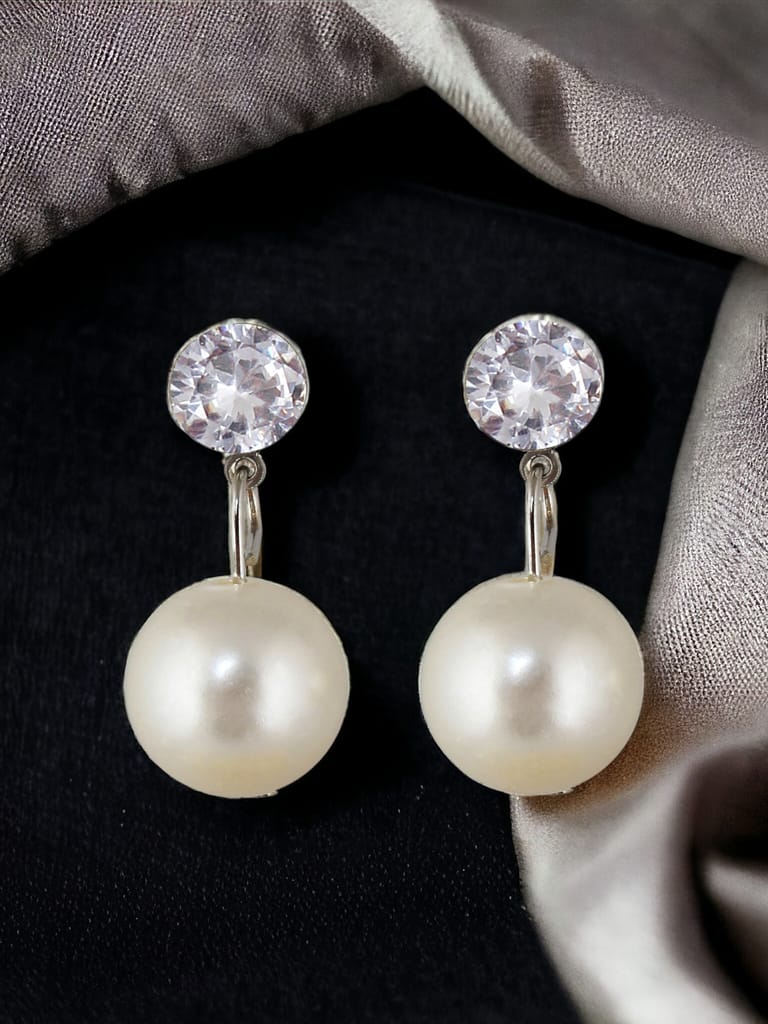 LUCKY JEWELLERY Fashion Jewelry for Women & Girls Pearl Necklace Set | Pearl Necklace With Bracelet And Earrings| Birthday Gift Women Anniversary Gift for Wife Valentine Gift for Girls (240-CHSM-1290)