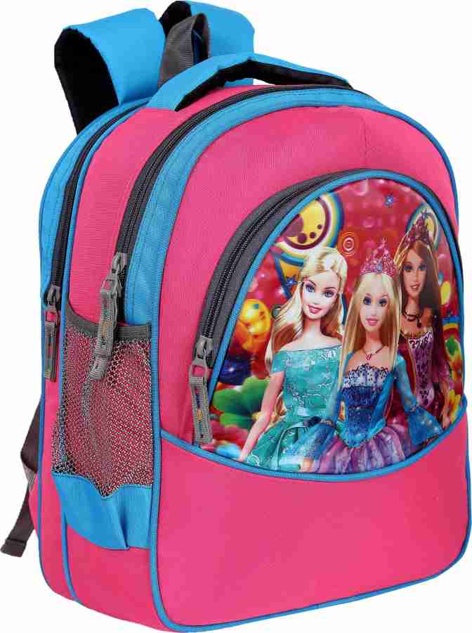 Bayo Barbie Pre-School 31cm For Nursery Boys Girls & kids Waterproof School Bag