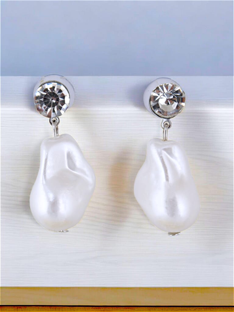 LUCKY JEWELLERY Fashion Jewelry for Women & Girls Pearl Necklace Set | Pearl Necklace With Bracelet And Earrings| Birthday Gift Women Anniversary Gift for Wife Valentine Gift for Girls (240-CHSM-1292)