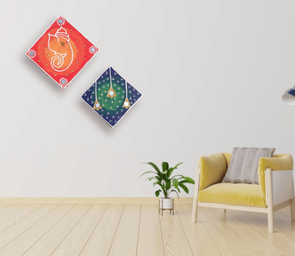 Aarya ovation wooden  wall hanging for Home Decoration  | Living Room | Bedroom | Hall | garden decorative item | Wall Art Item | Gift item kite8and6 002