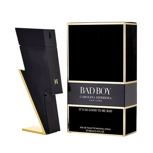 Bad Boy Carolina Herrera Eau De Toilette 100ml Men Perfume Spray Luxury Braded Scent