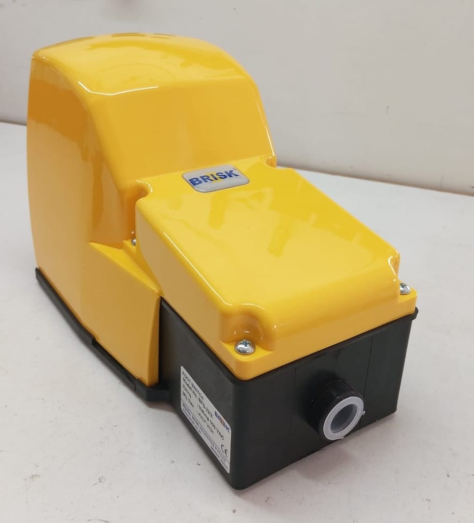 BRISK Foot Switch, BFS-22/X, 10A/500VAC